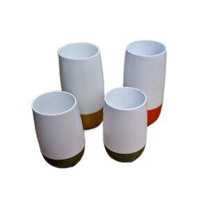 4 Vintage Thermos King Seeley Insulated Ware Tumblers